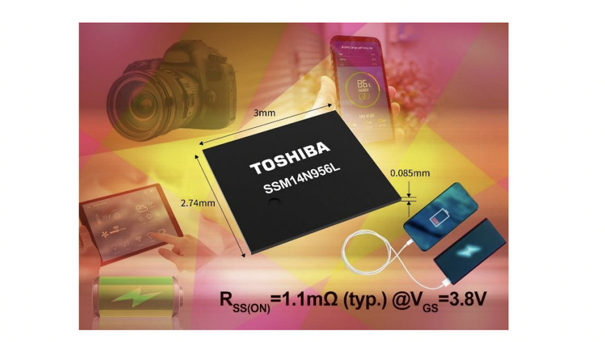 Toshiba stellt winzigen Common-Drain-n-Kanal-MOSFET vor